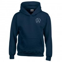 SSKC Navy hoodie with embroidered logo